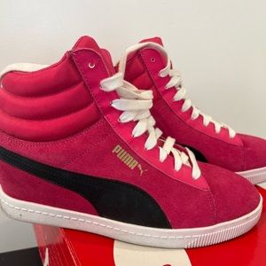 Women’s Puma Classic wedge Pink